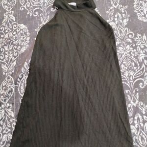 Elegant Black Halter Women's Tank Top